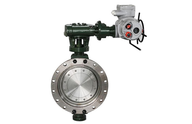 Electric quick shut-off butterfly valve