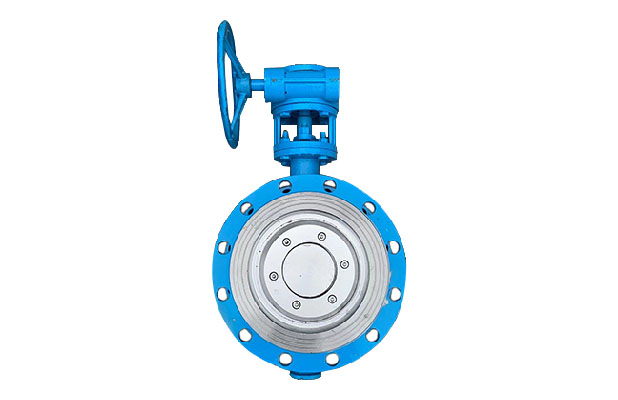 Metal hard sealed butterfly valve