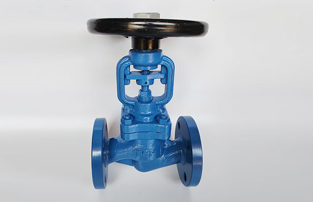 Manual flange globe valve